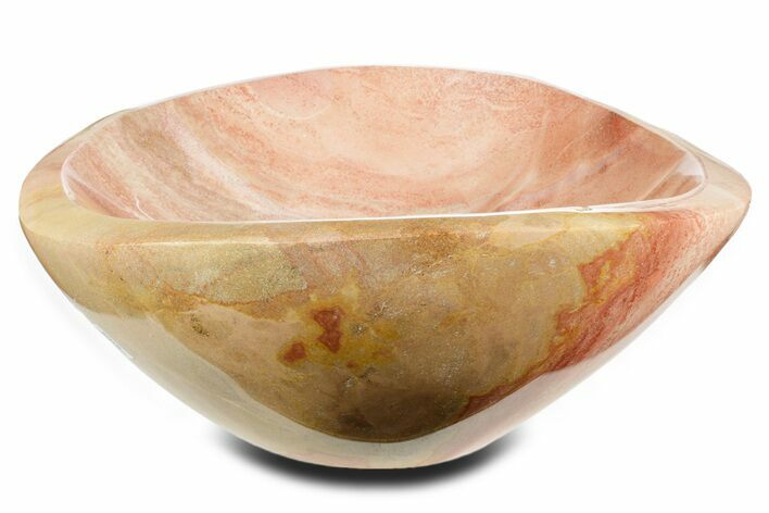 Large, Polished Polychrome Jasper Bowl - Madagascar #362014